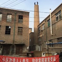 水泥烟囱人工拆除